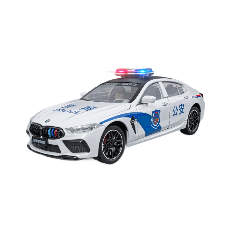 Police Car Series Alloy Car Model