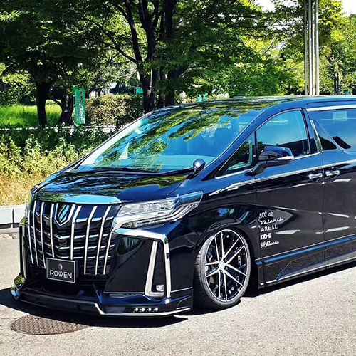New Toyota Alphard modified ROWEN surround kit
