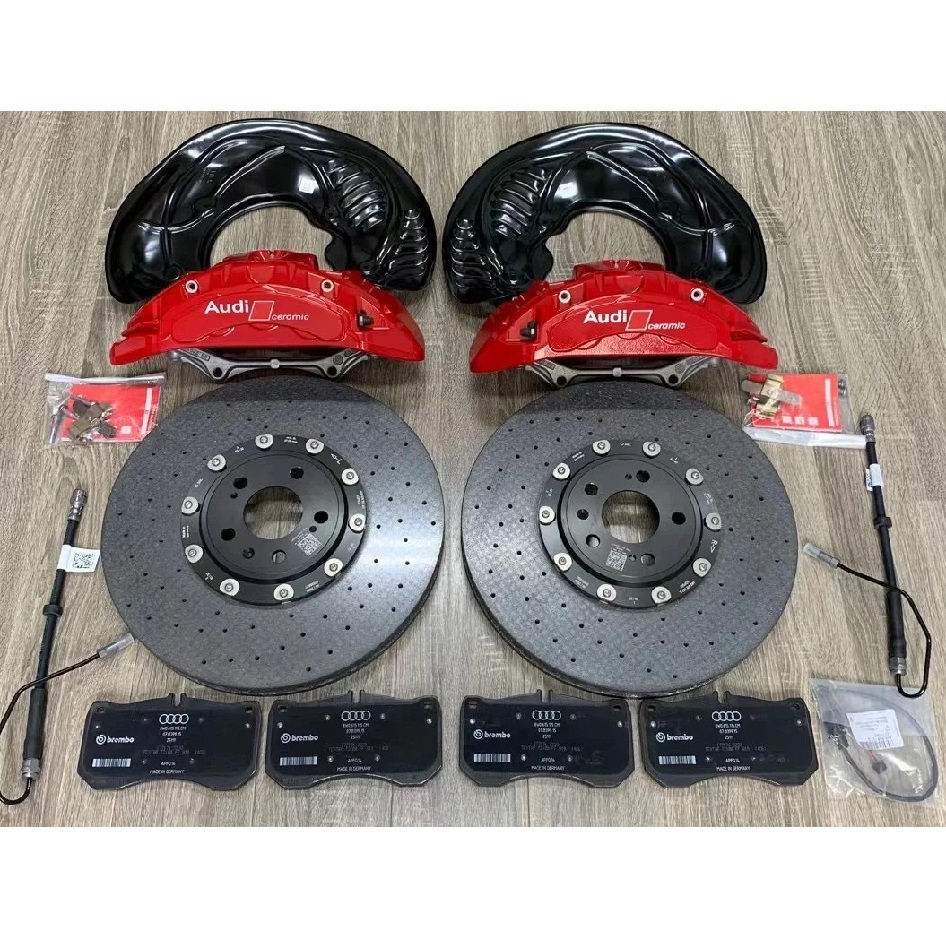 Audi RS six cylinder carbon ceramic brake kit