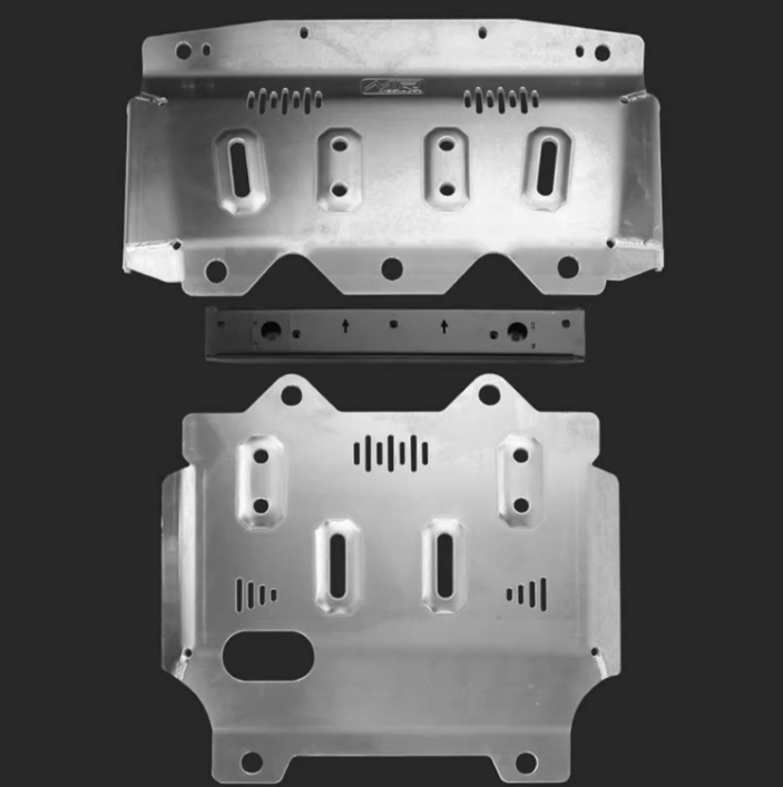Tantu 8MM aluminum alloy chassis guard plate protects the engine