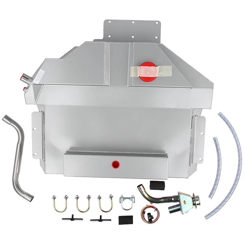 Mitsubishi Jinchang 135L auxiliary fuel tank converted into automotive spare fuel tank