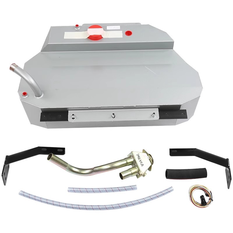 Isuzu M-UX auxiliary fuel tank 90L rear spare tire position modification and installation of car gasoline auxiliary fuel tank